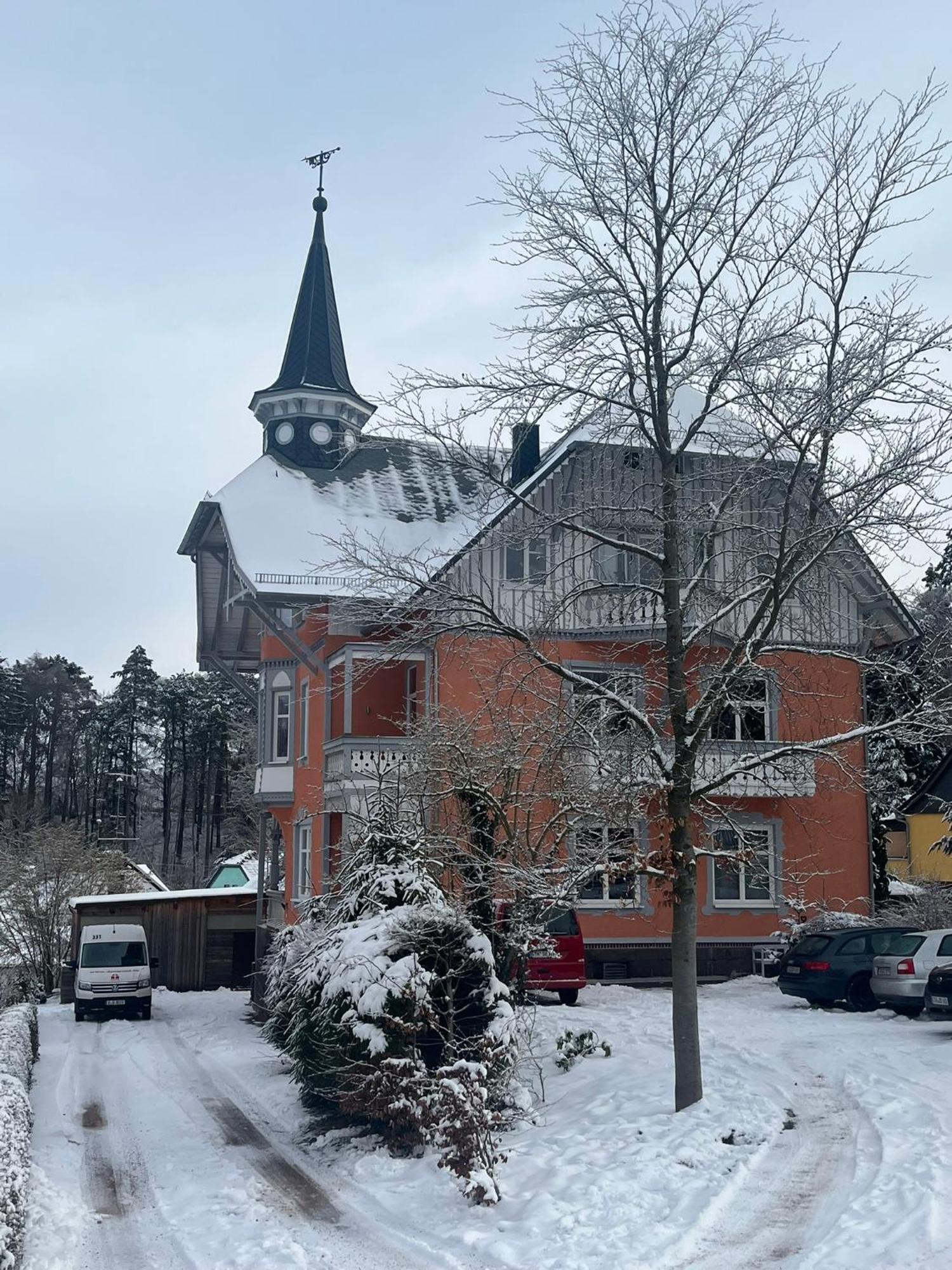 Moderne Ferienwohnung In Alter Villa Georgenthal (Thuringia) Exterior foto