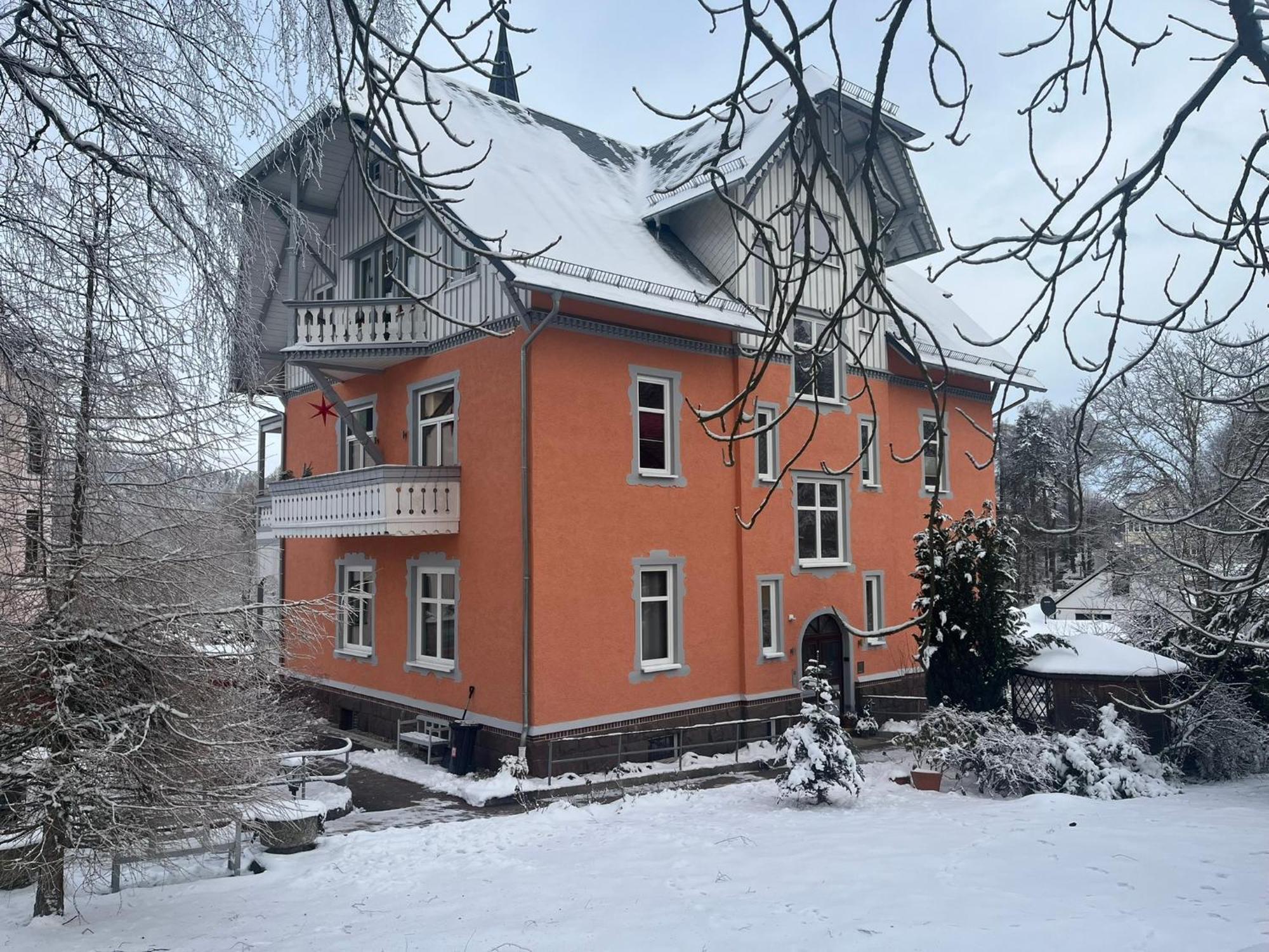 Moderne Ferienwohnung In Alter Villa Georgenthal (Thuringia) Exterior foto